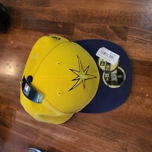 Fitted Tampa Bay Rays size 8 hat